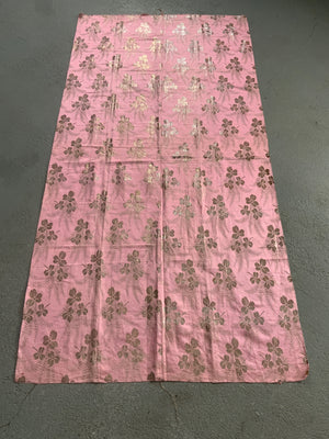 Turkish silk brocade (204 x 102cm)