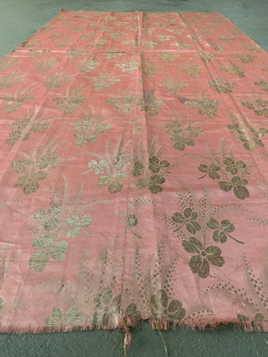 Turkish silk brocade (204 x 102cm)