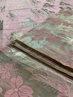 Turkish silk brocade (204 x 102cm)