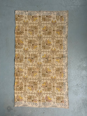 Italian (?) part finished embroidery (136 x 75cm)