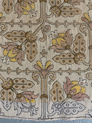 Italian (?) part finished embroidery (136 x 75cm)