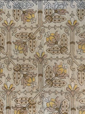 Italian (?) part finished embroidery (136 x 75cm)