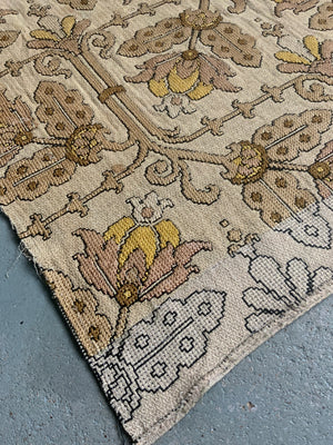 Italian (?) part finished embroidery (136 x 75cm)