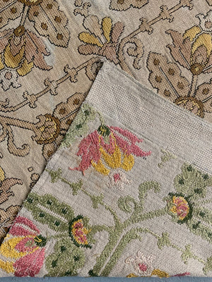 Italian (?) part finished embroidery (136 x 75cm)