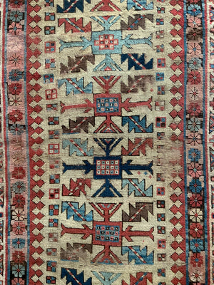 Caucasian antique Kasak rug (220 x 135cm)