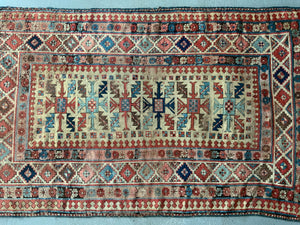 Caucasian antique Kasak rug (220 x 135cm)