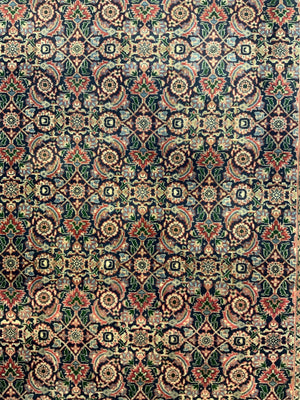 Indo-Persian Herati design rug (240 x 154cm)