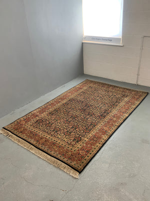 Indo-Persian Herati design rug (240 x 154cm)
