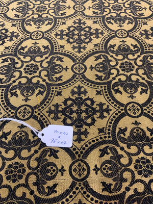 Antique gothic style chasuble silks (90 x 60cm) [2]