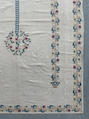 Ottoman Balkan antique embroidery (159 x 114cm)