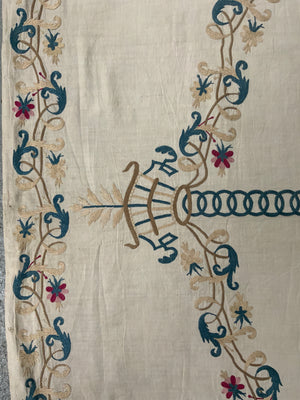 Ottoman Balkan antique embroidery (159 x 114cm)