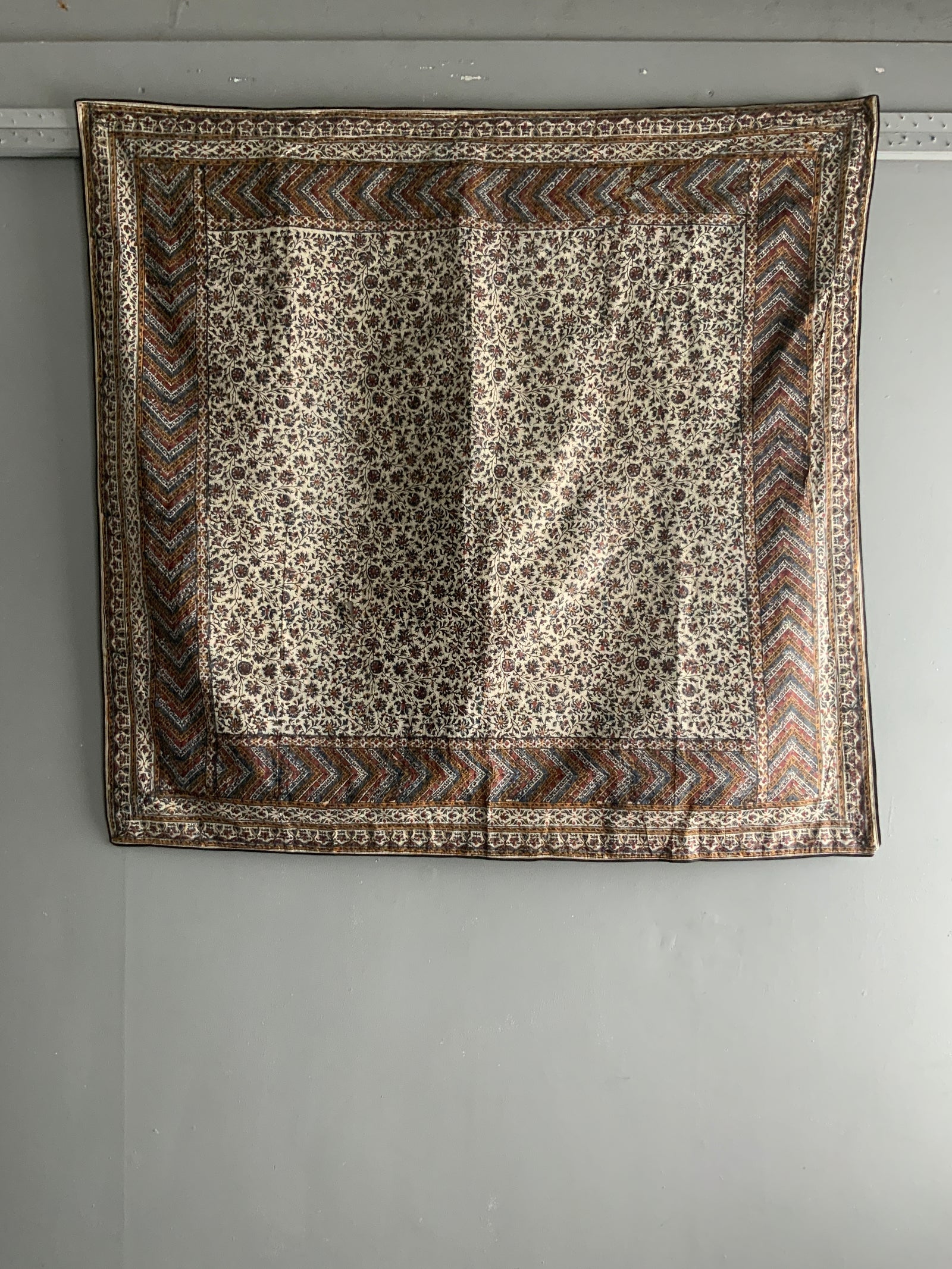 Isphahan chintz blockprint (108 x 104cm)