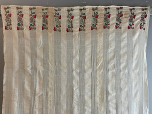 Turkish antique thin cotton towel or bedsheet (208 x 124cm)