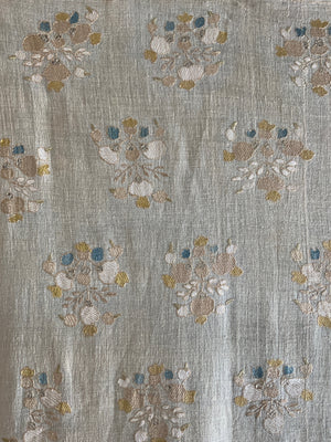 Ottoman antique large pale embroidery (225 x 122cm)