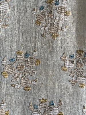 Ottoman antique large pale embroidery (225 x 122cm)