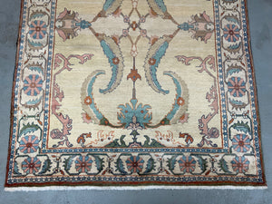 Turkish modern pale ground carpet (308 x 242cm)