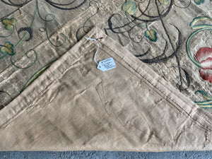 English Queen Anne antique embroidery (93 x 200cm)