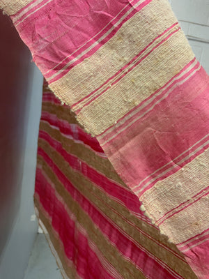 Ottoman striped silk (149 x 156cm)