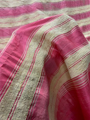 Ottoman striped silk (149 x 156cm)