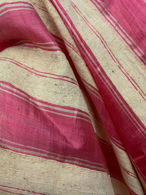 Ottoman striped silk (149 x 156cm)