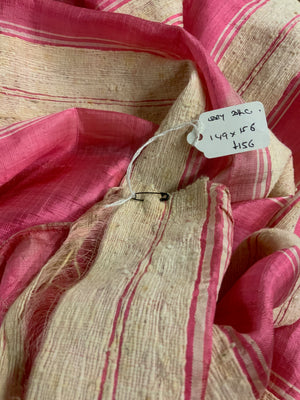 Ottoman striped silk (149 x 156cm)