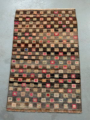 Turkish Tulu type rug (134 x 88cm)