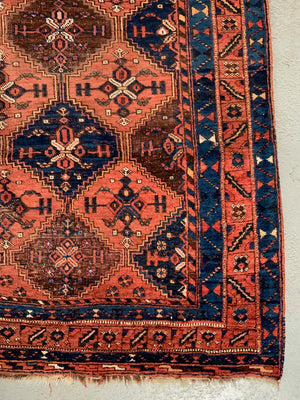 Afshar antique rug (197 x 144cm)