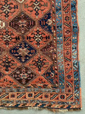 Afshar antique rug (197 x 144cm)