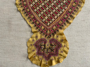 Kutch Memon aba marriage dress breast panel (106 x 83cm)