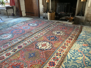 Kurdistan antique oversize kelleigh carpet (438 x 144cm)