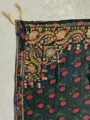 Turkish antique Kandili block print (139 x 86cm)