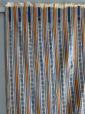 Cote D'Ivoire indigo ikat (143 x 102cm)