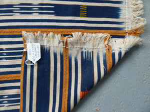 Cote D'Ivoire indigo ikat (143 x 102cm)