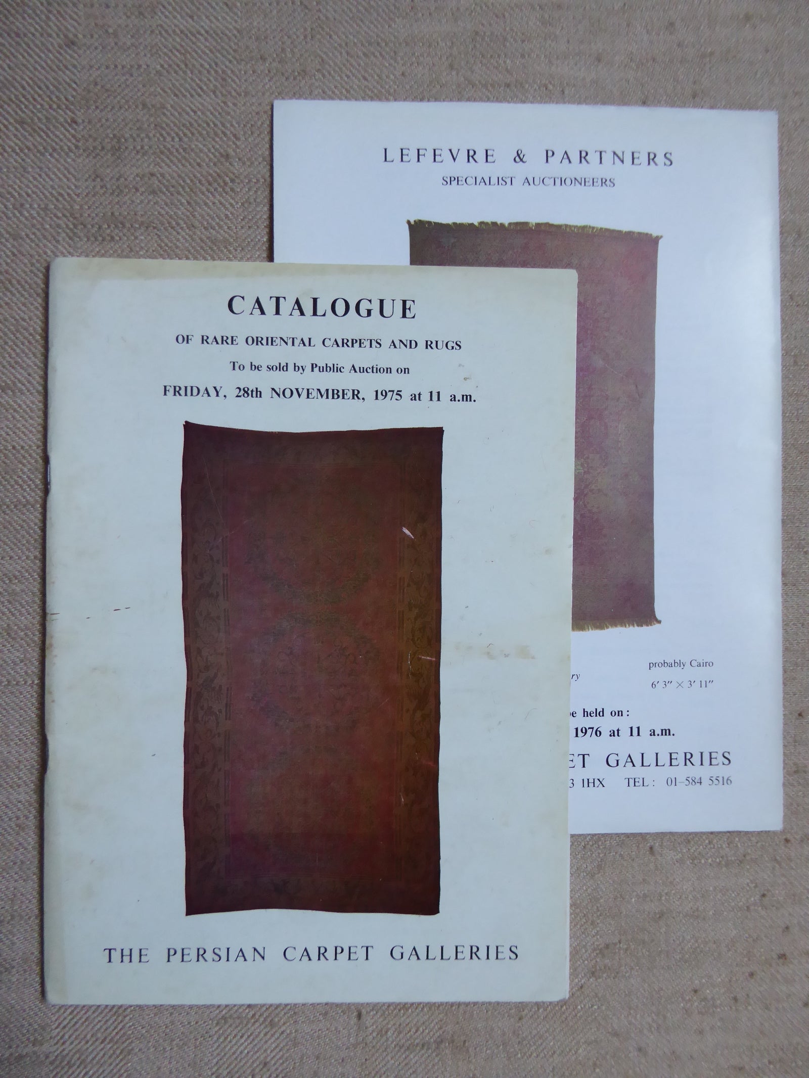 Lefevre : Auction catalogue, November 1975