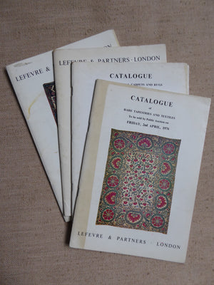 Lefevre : Auction catalogues from 1976