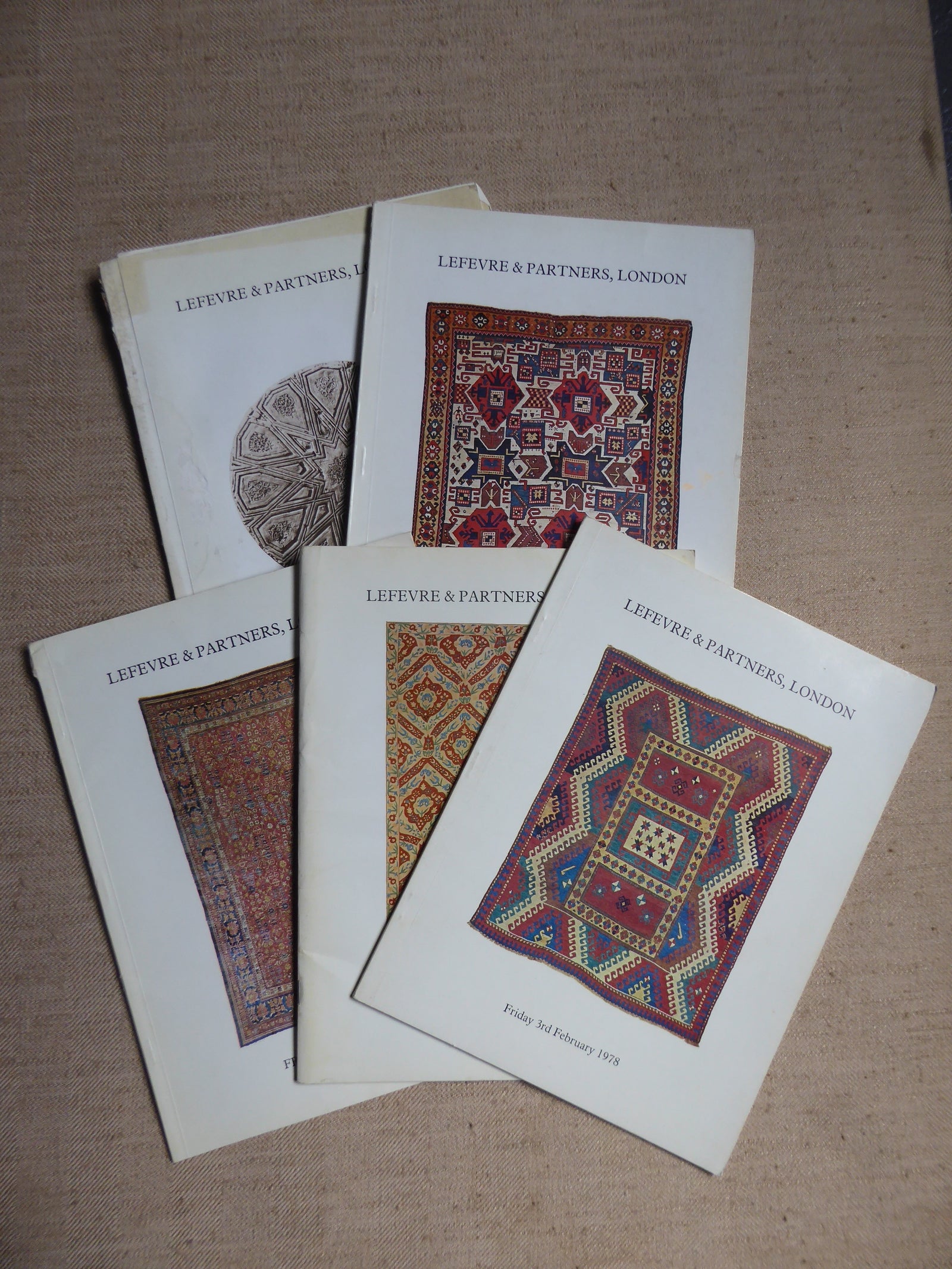 Lefevre : auction catalogues from 1978