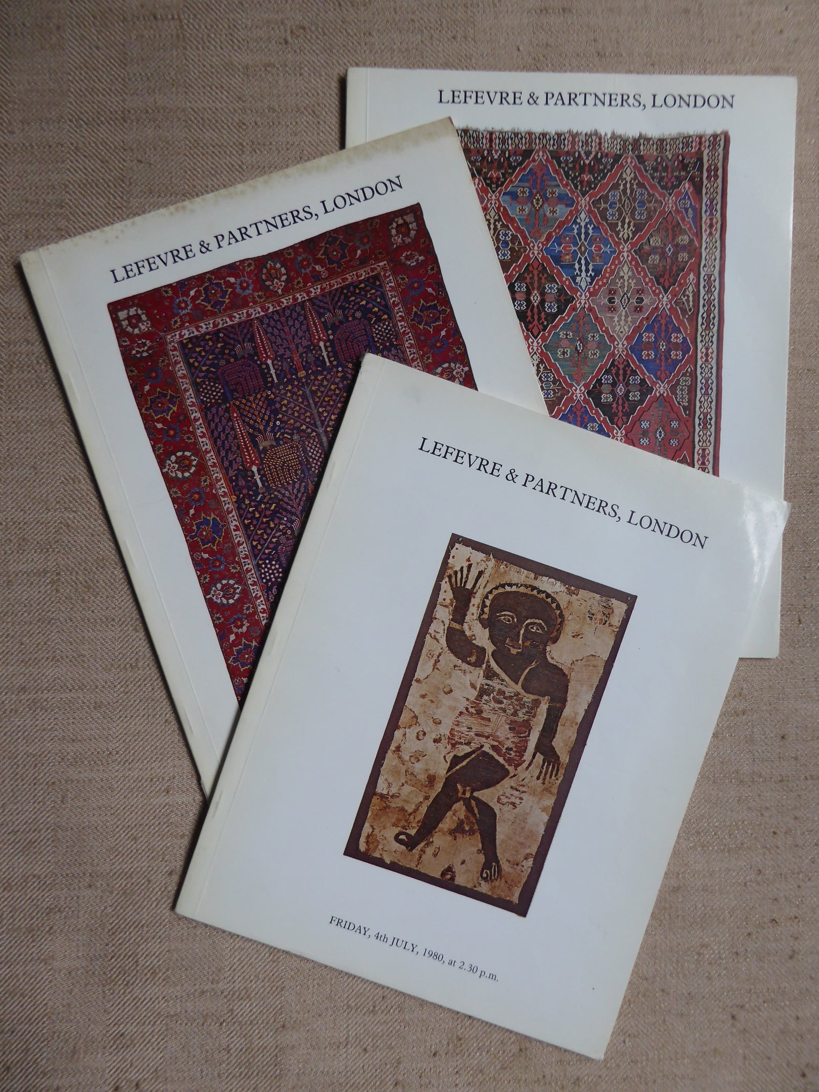 Lefevre : auction catalogues from 1980