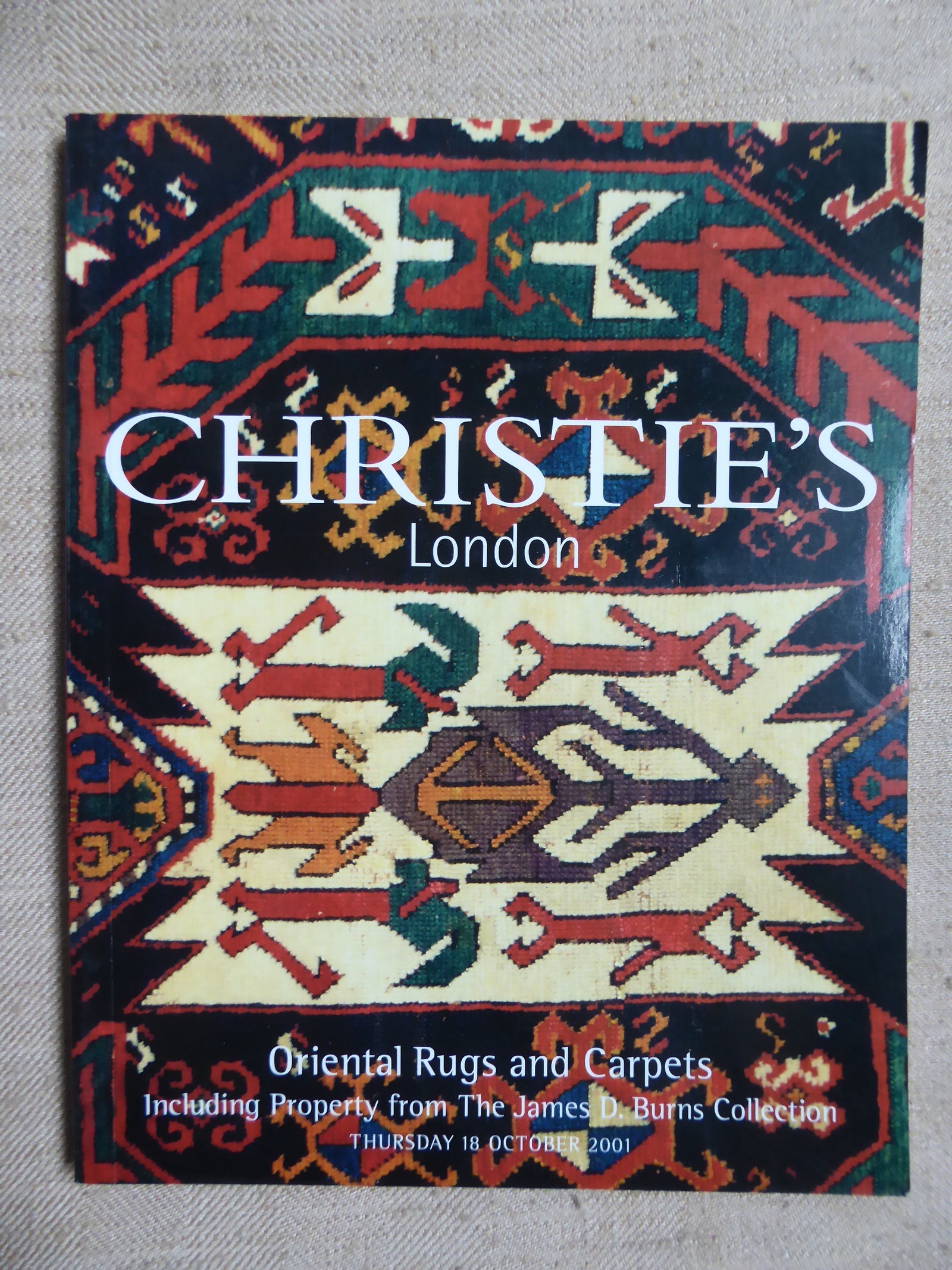 Christie's : auction catalogues for 2001