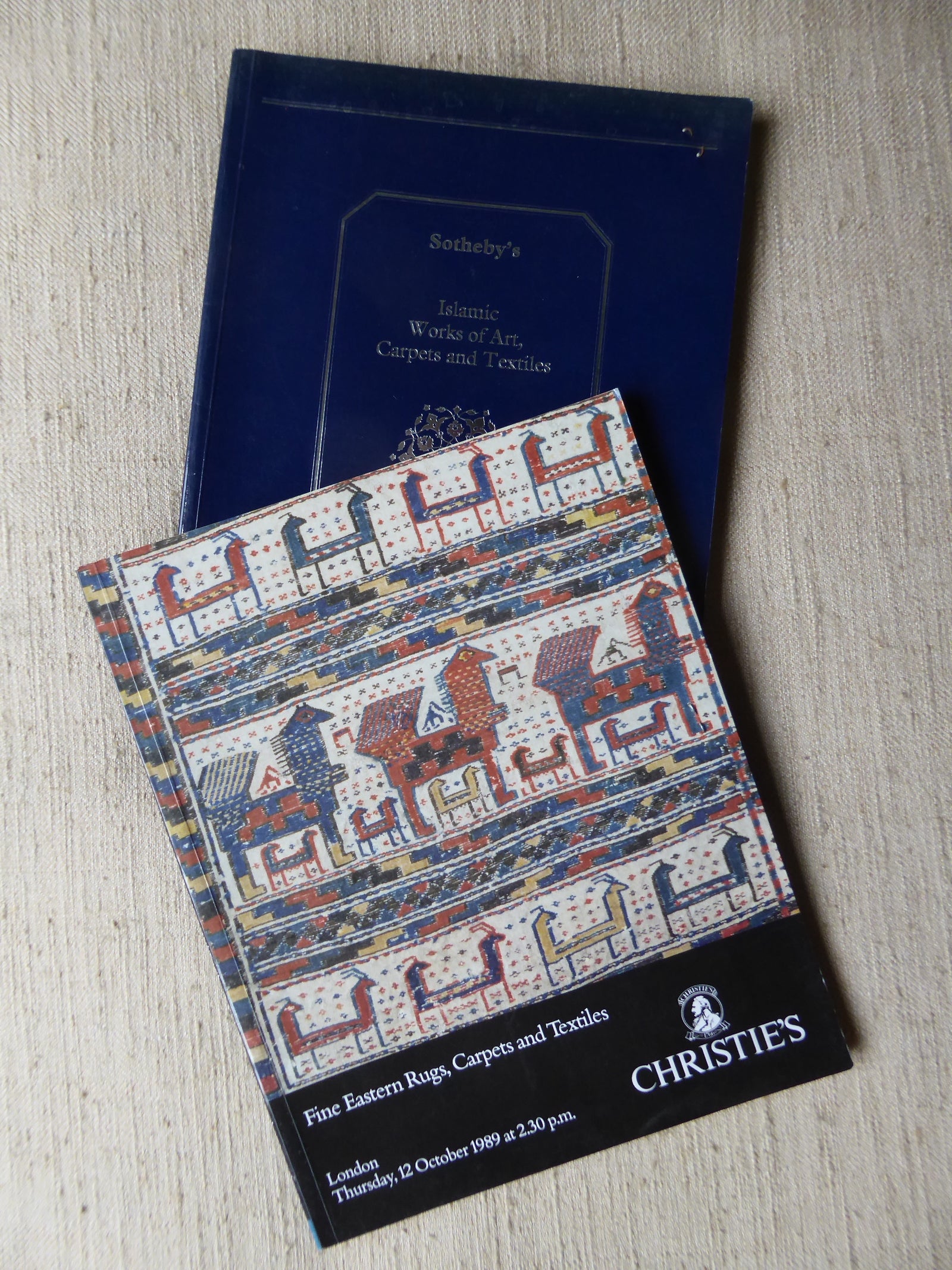 Christie's 1989 and Sotheby's 1984 : auction catalogues