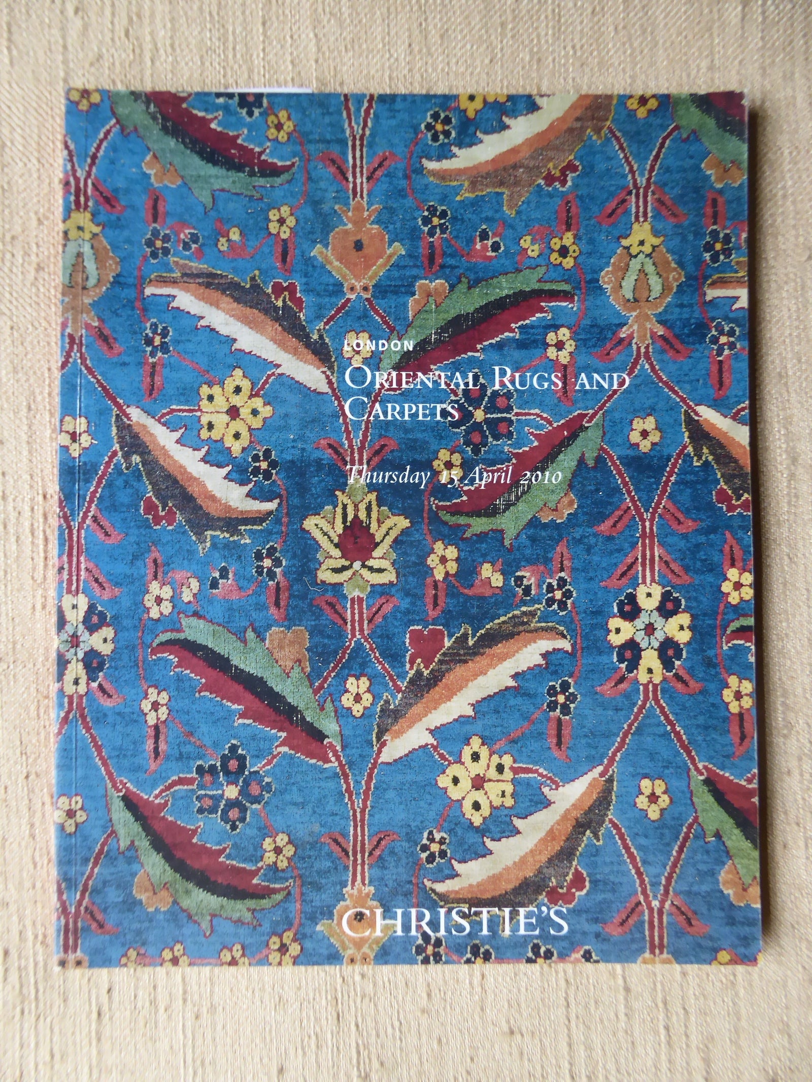 Christie's : Oriental Rugs and Carpets 2010
