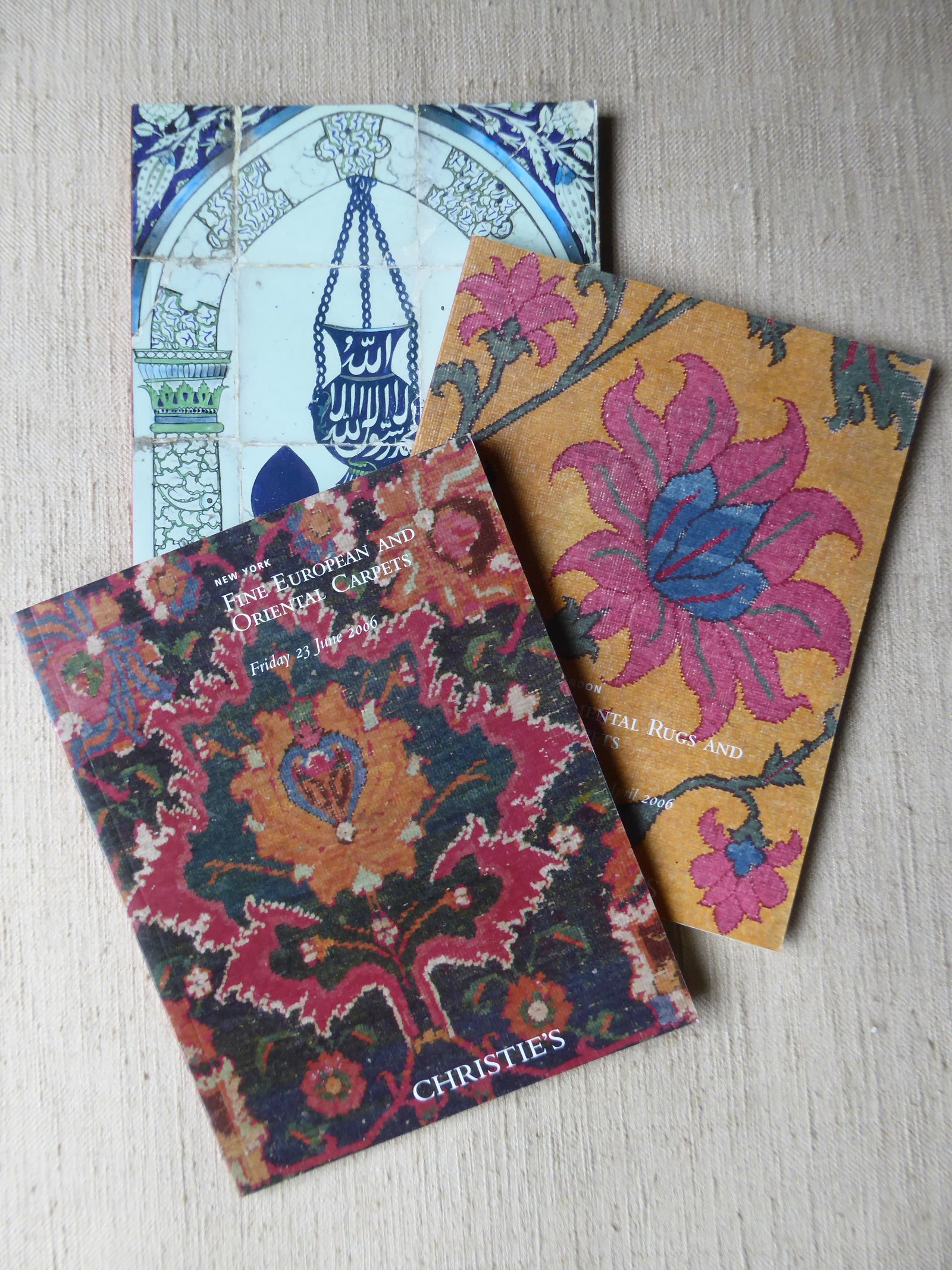 Christie's : three auction catalogues for 2006