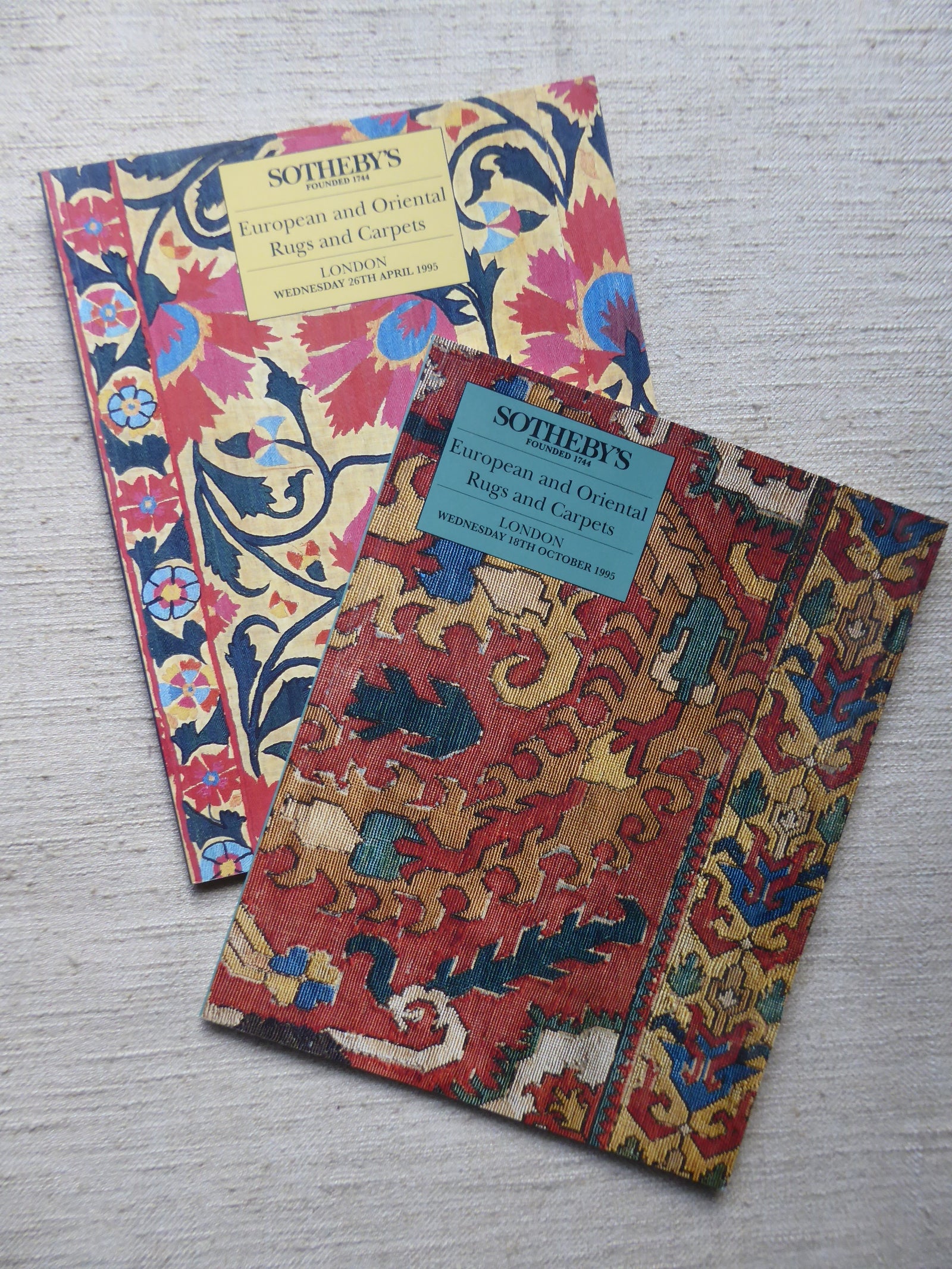 Sotheby's : European and Oriental Rugs and Carpets 1995