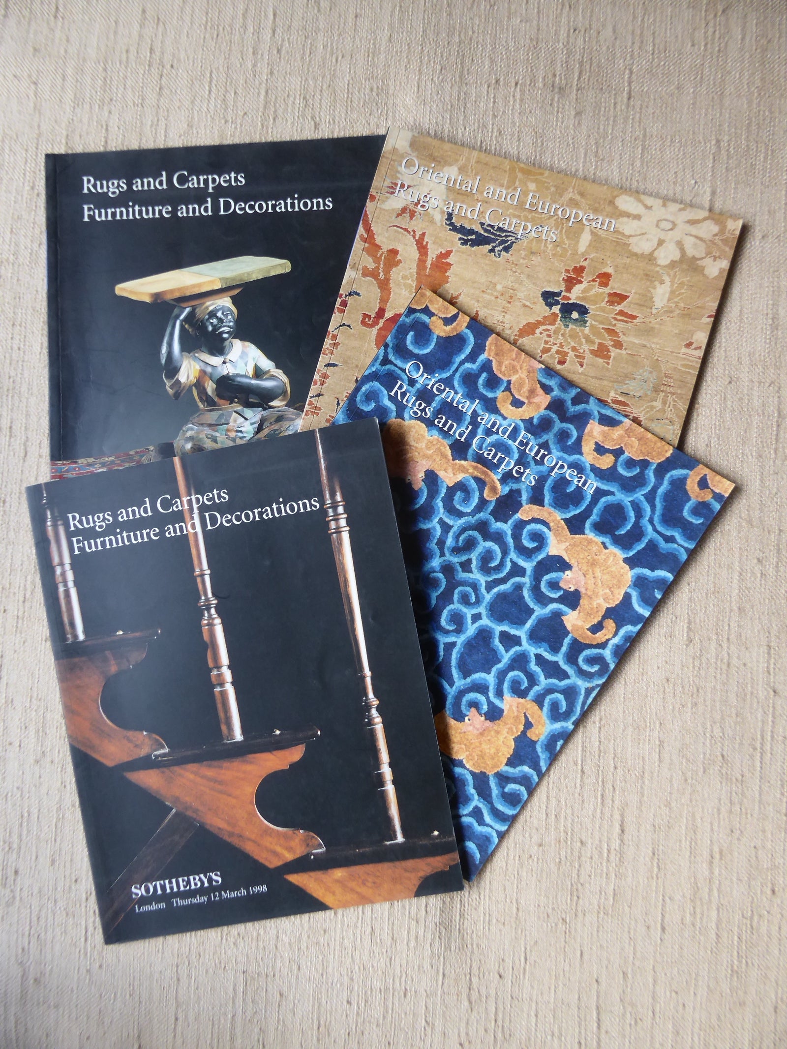 Sotheby's : four auction catalogues for 1997/98