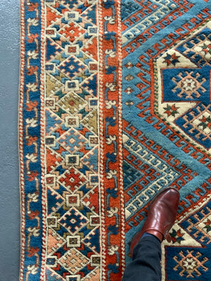 Turkish Ezina / Ayvacik vintage carpet (295 x 193cm)