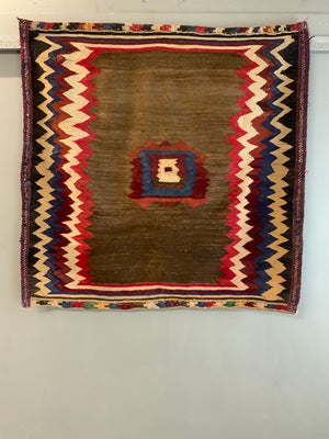 Semnan sofreh kilim (129 x 133cm)
