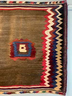 Semnan sofreh kilim (129 x 133cm)