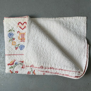 Pair of American Vintage Quilts by Bettie Lee (230 x 160cm)