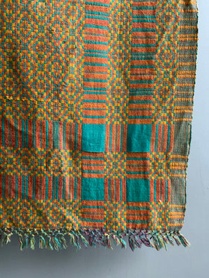 Indo-Pak Sindh Khes doubleweave cover (190 x 120cm)