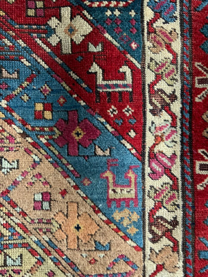 Southern Caucasus antique long rug (310 x 108cm)