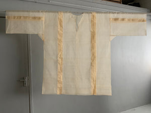 Ottoman antique silk gauze chemise slip (118cm)